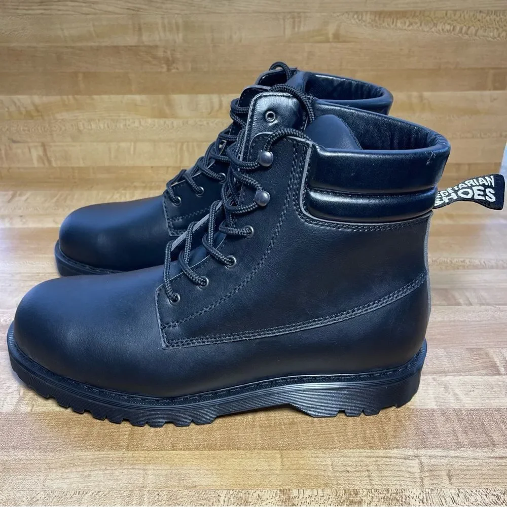 Vegetarian Shoes Steel-Toe Safety Work Boots Size 13 US 47 EUR Model 16064